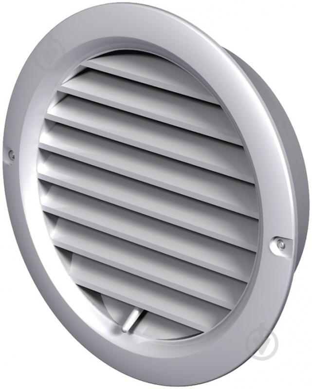 Решетка Вентс МВ 150бВР пластик белый - фото 1