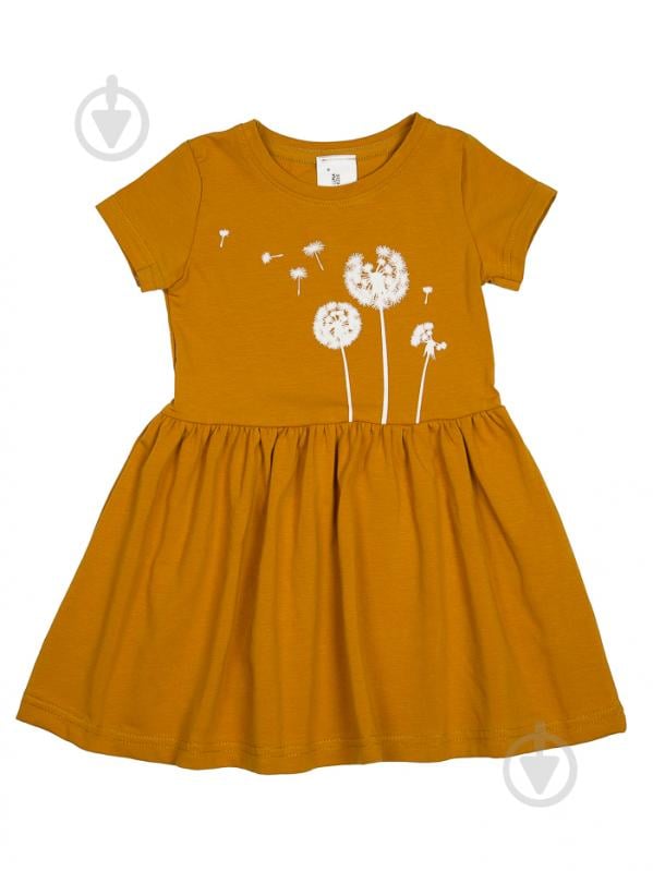 Платье Luna Kids Одуванчик р.86 горчичный - фото 1