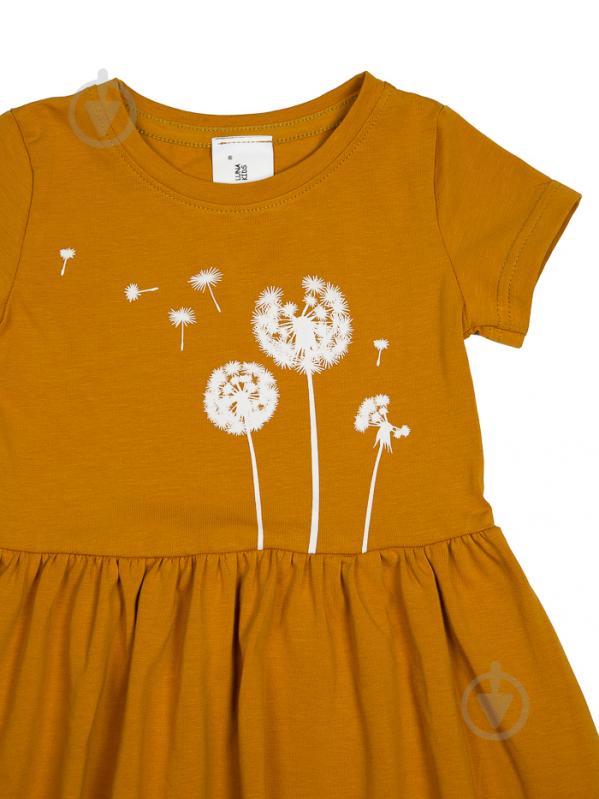 Платье Luna Kids Одуванчик р.86 горчичный - фото 2