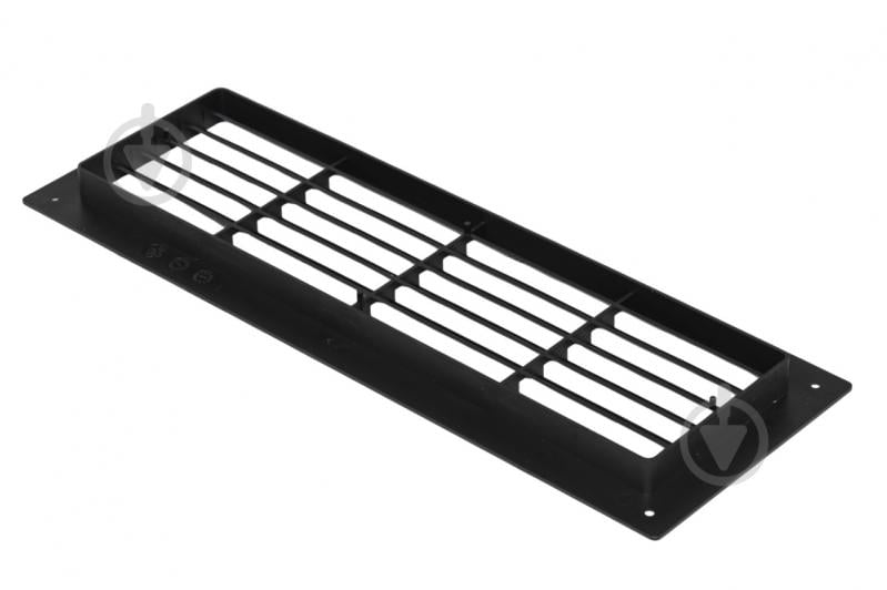 Решетка Вентс МВ 350 пластик черный - фото 2