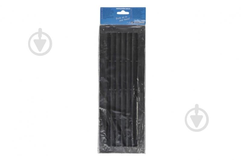 Решетка Вентс МВ 350 пластик черный - фото 3