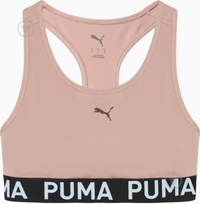 Бра Puma 4keeps Strong Mid 52696218 р.XS коричневый - фото 1