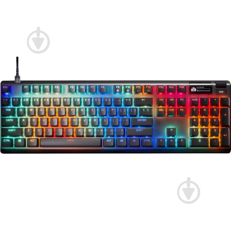Клавіатура ігрова SteelSeries Apex Pro Gen 3 (64660) black - фото 2 Клавіатура ігрова SteelSeries Apex Pro Gen 3 (64660) black - фото 2