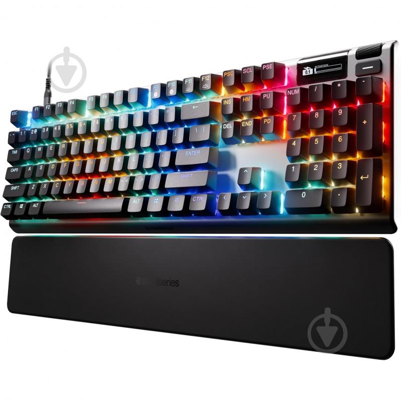 Клавіатура ігрова SteelSeries Apex Pro Gen 3 (64660) black - фото 3 Клавіатура ігрова SteelSeries Apex Pro Gen 3 (64660) black - фото 3