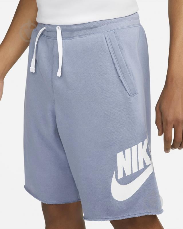 Шорти Nike CLUB ALUMNI HBR FT SHORT DX0502-493 р. 2XL блакитний - фото 1