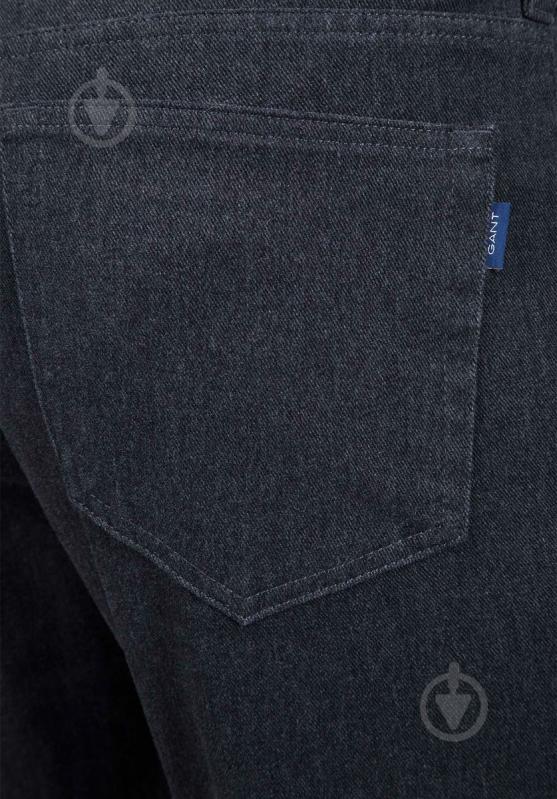 Джинсы Gant O2. REGULAR SOFT TWILL JEANS 1001709-90 р. 30-32 серый - фото 5