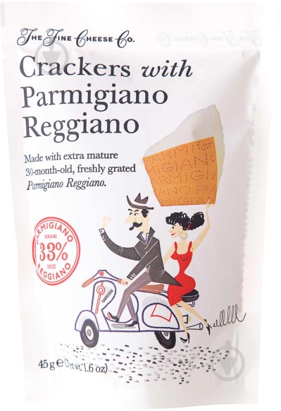 Крекер Fine English с сыром Пармиджано-Реджано 45 г - фото 1 Крекер Fine English с сыром Пармиджано-Реджано 45 г - фото 1