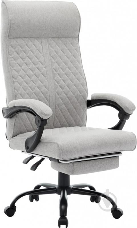 Кресло офисное GT Racer B-3371 серый - фото 1