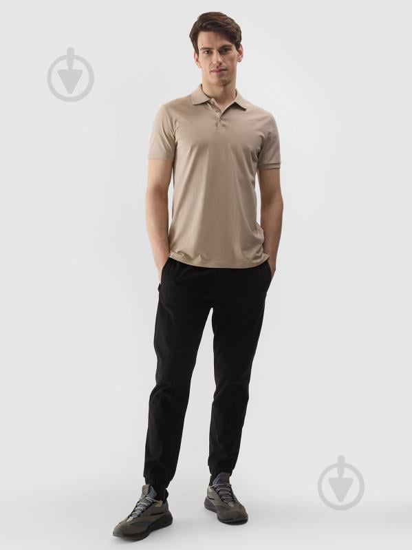 Поло 4F POLO SHIRT M129 4FWSS24TPTSM129-83S р.2XL бежевый - фото 3