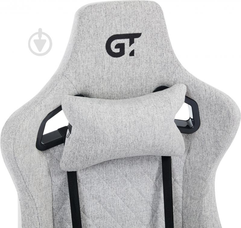 Кресло игровое GT Racer X-0716 серый - фото 10