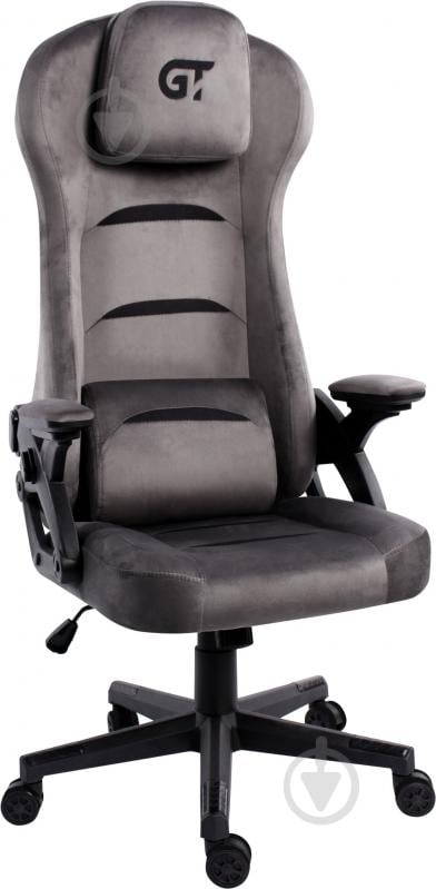 Кресло игровое GT Racer X-5993 серый - фото 1