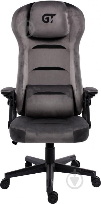 Кресло игровое GT Racer X-5993 серый - фото 6