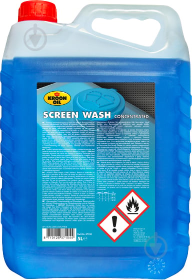 Омыватель стекла KROON OIL Screeenwash Concebtrate KL 37104 зима -50 °С 5 л - фото 1