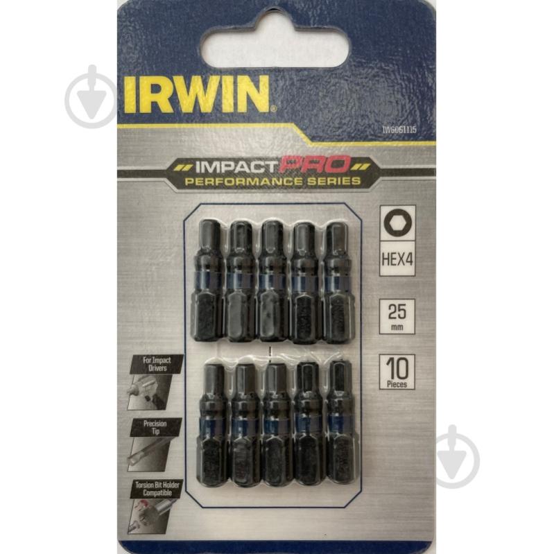 Набор бит Irwin IMPACT PRO 10 шт. 10 шт. IW6061115 - фото 1