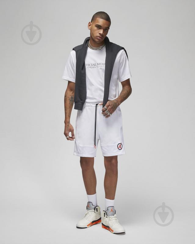 Футболка Nike M J FLT MVP SIG SS CREW DX9563-101 р.S белый - фото 3 Футболка Nike M J FLT MVP SIG SS CREW DX9563-101 р.S белый - фото 3