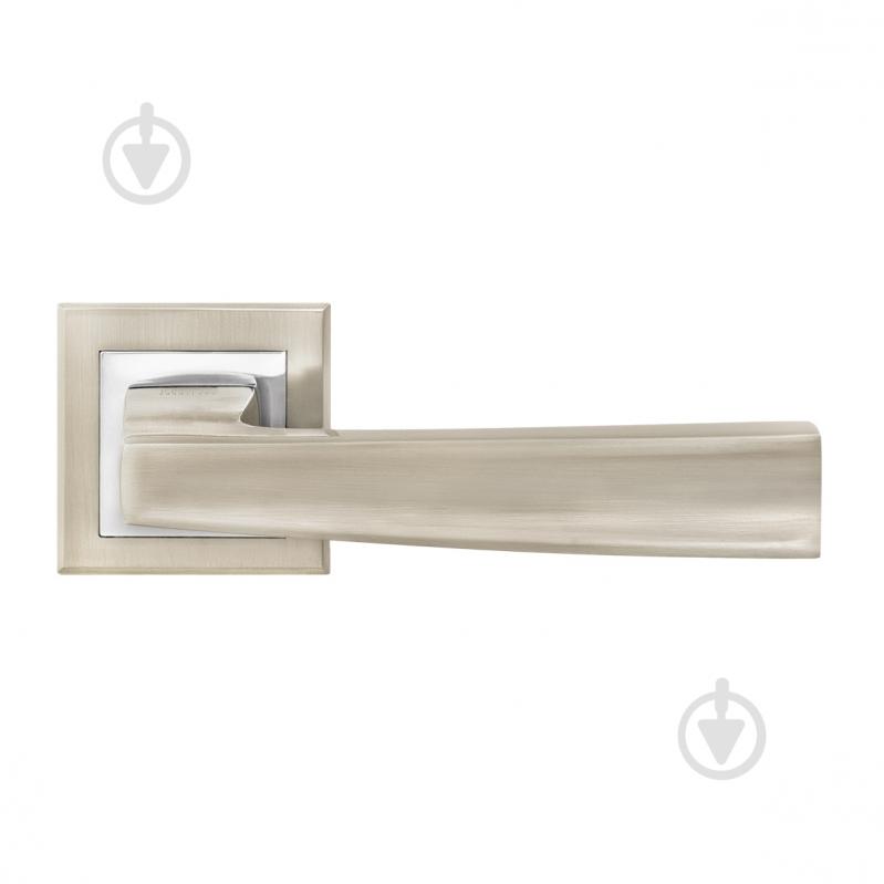 Ручка на розетке Linde А-1355 матовый никель/хром - фото 2