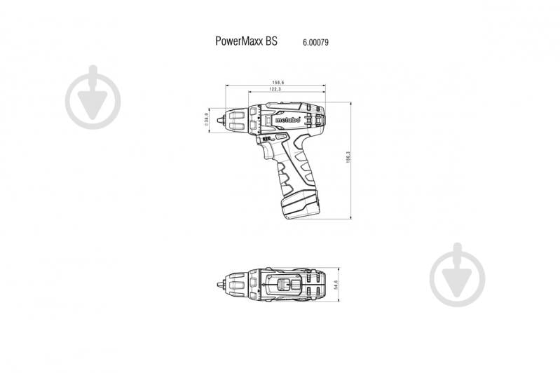 Шуруповерт аккумуляторный Metabo PowerMaxx BS Basic 600079550 - фото 16