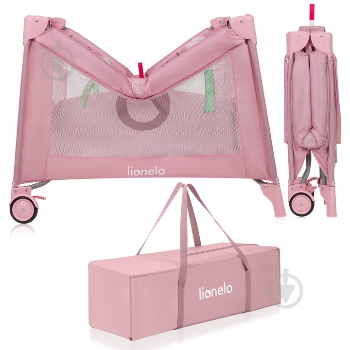 Манеж Lionelo LO-MILLE PLUS PINK - фото 3