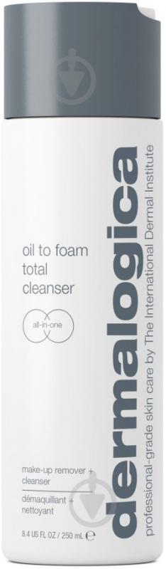 Очищающее средство DERMALOGICA гелево-масляный Oil to Foam Total Cleanser 250 мл - фото 1