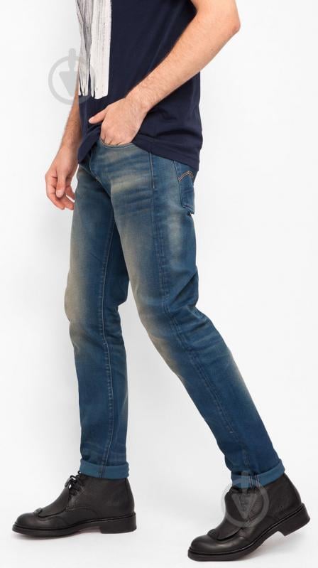 Джинси G-Star RAW 3301 Slim 51001,609-71 р. 38-34 синій - фото 2