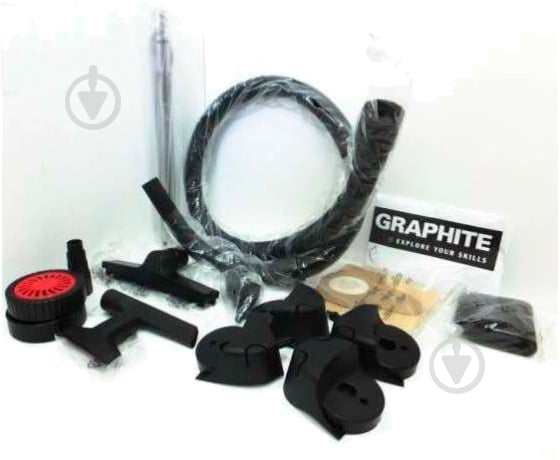 Пылесос GRAPHITE промышленный 1500 Вт 30 л 59G607 - фото 7