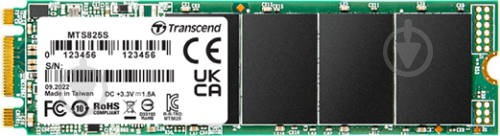 SSD-накопитель Transcend 825S 500GB M.2 SATA III 3D TLC NAND (TS500GMTS825S) - фото 1