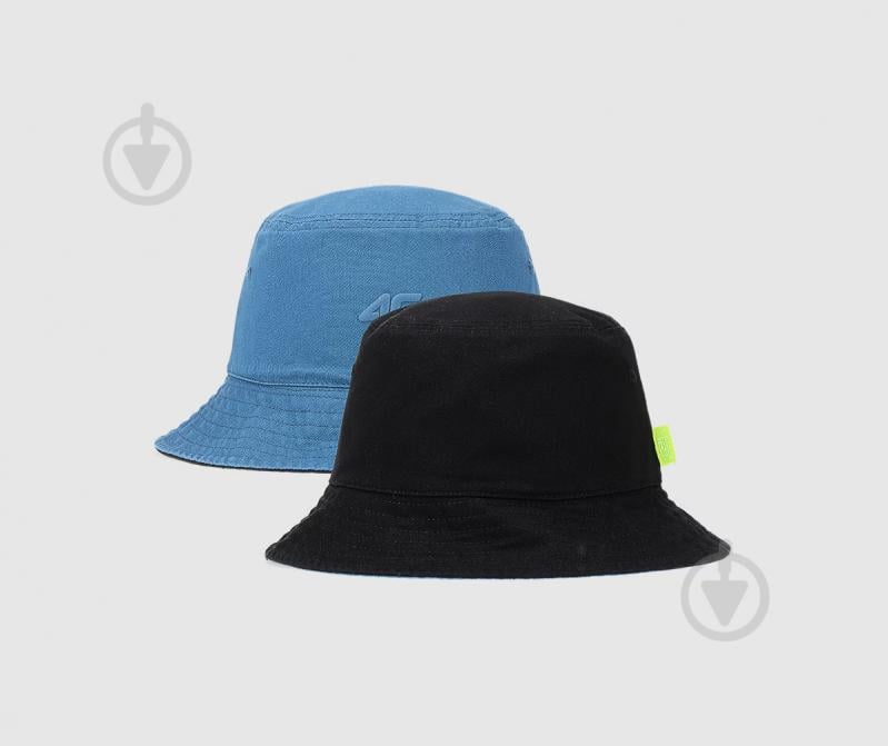Панама 4F HAT M017 4FWSS25AHATM017-20S р.L/XL черный - фото 1