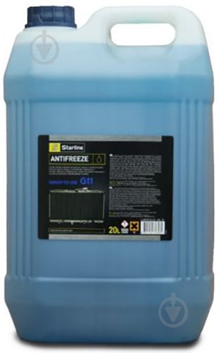 Антифриз STARLINE S Antifreeze G11 -40°С 20 л синий - фото 1