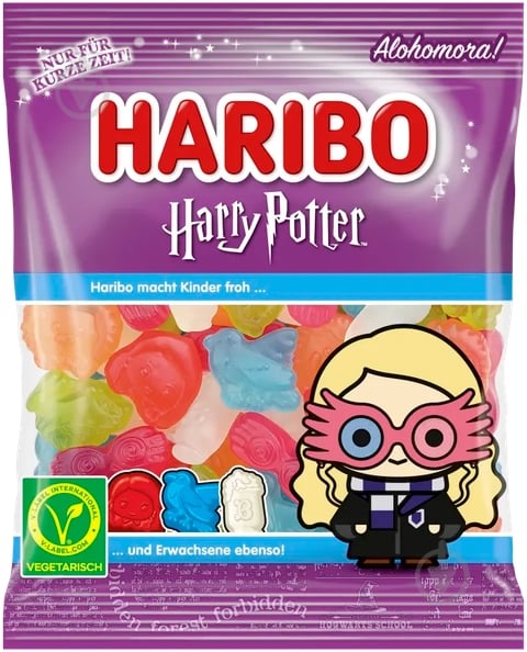 Конфеты Haribo Harry Potter Luna 160 г - фото 1 Конфеты Haribo Harry Potter Luna 160 г - фото 1