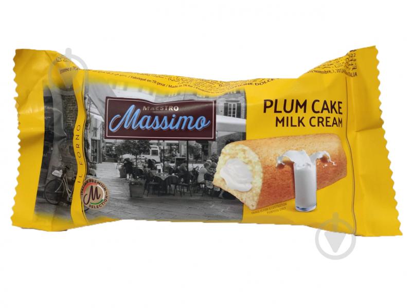 Maestro Massimo Бісквіт Plum Cake Milky 24/45г - фото 1
