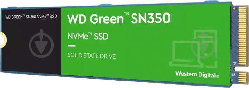 SSD-накопичувач Western Digital Green SN350 2000GB M.2 PCI Express 3.0 x4 3D QLC NAND (WDS200T3G0C) - фото 1