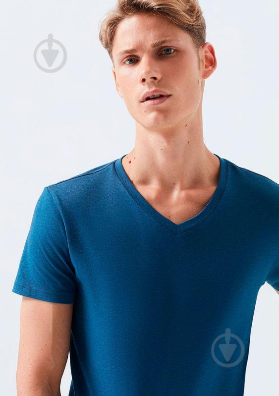 Футболка Mavi STRETCH V NECK TEE 061748-18790 р.S синій - фото 3