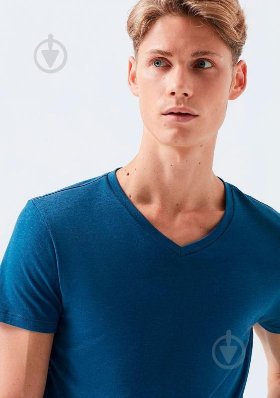 Футболка Mavi STRETCH V NECK TEE 061748-18790 р.S синій - фото 4