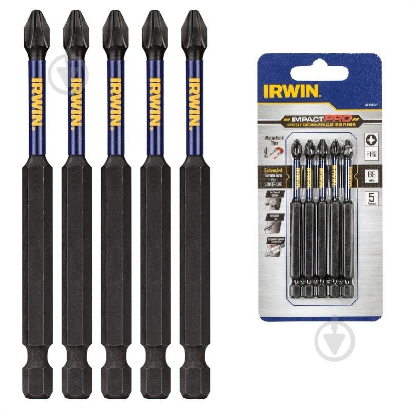 Бита Irwin IMPACT PRO 5 шт. 5 шт. IW6061312 - фото 1 Бита Irwin IMPACT PRO 5 шт. 5 шт. IW6061312 - фото 1