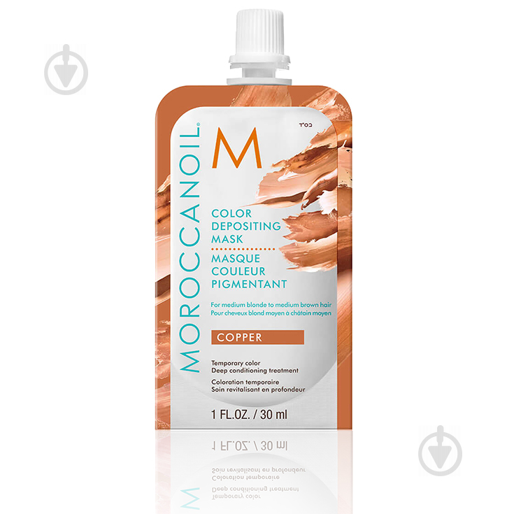 Маска для волосся Moroccanoil Color Depositing Мідний 30 мл - фото 1