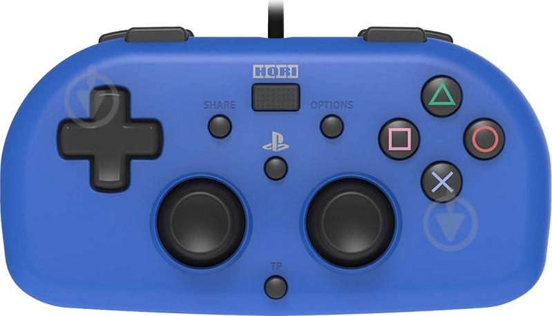 Геймпад HORI Mini Gamepad для PS4 Blue (4961818028395) - фото 1 Геймпад HORI Mini Gamepad для PS4 Blue (4961818028395) - фото 1