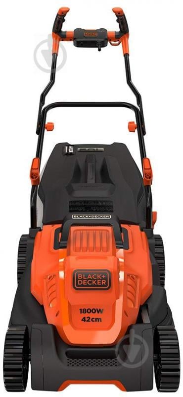 Газонокосарка електрична Black+Decker BEMW481BH та набір A7062 - фото 2