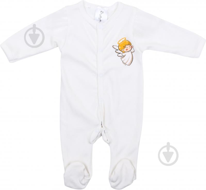 Комбинезон для девочки Bambinelli р.62 белый 0208 - фото 1 Комбинезон для девочки Bambinelli р.62 белый 0208 - фото 1