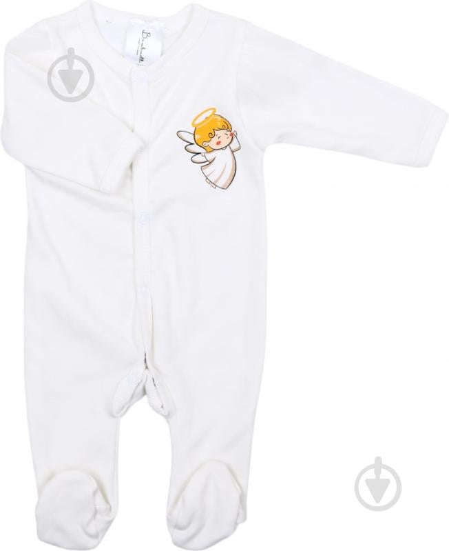 Комбинезон для девочки Bambinelli р.62 белый 0208 - фото 2 Комбинезон для девочки Bambinelli р.62 белый 0208 - фото 2