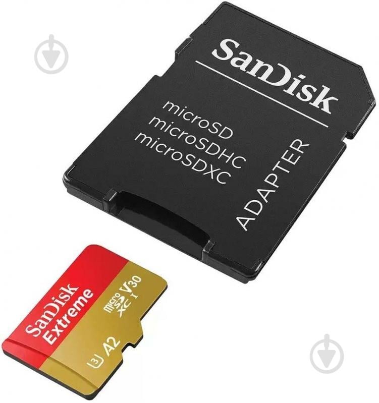 Карта памяти SanDisk microSDXC 128 ГБ UHS-I (SDSQXAA-128G-GN6MA) - фото 2