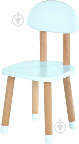 Стільчик для дітей ArinWOOD комбі класік 04-5C1B бірюзовий - фото 1 Стільчик для дітей ArinWOOD комбі класік 04-5C1B бірюзовий - фото 1