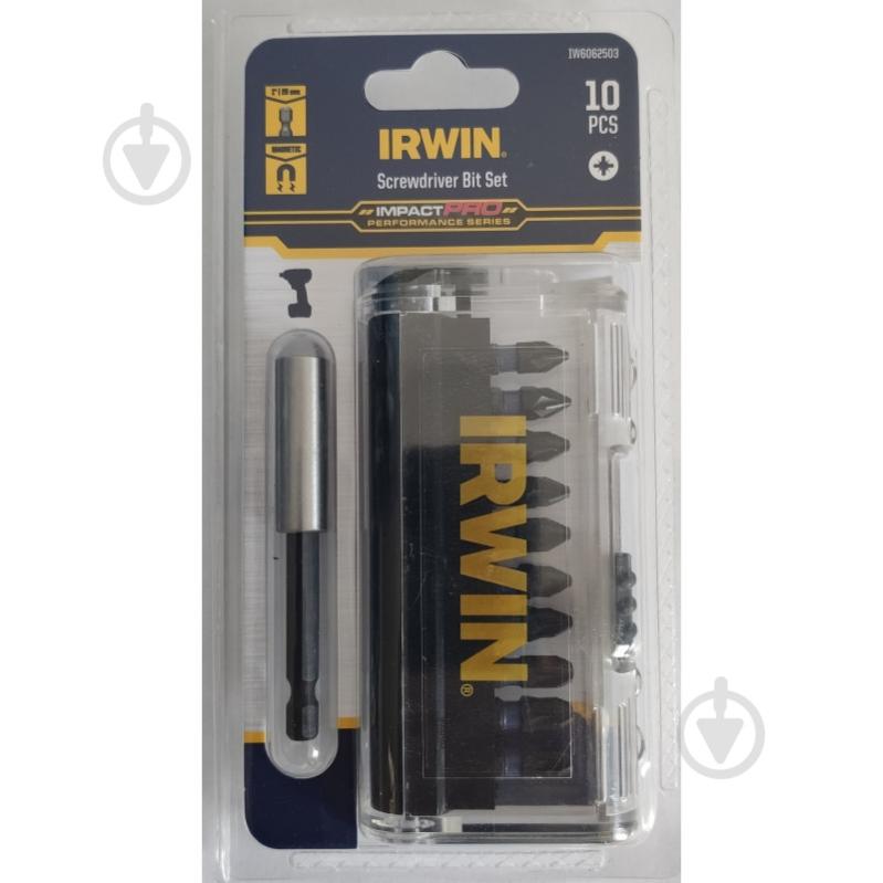 Набір біт Irwin IMPACT PRO 10 шт. 10 шт. IW6062503 - фото 1