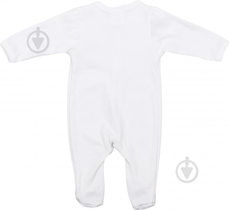 Комбинезон для девочки Bambinelli р.68 белый 0208 - фото 4 Комбинезон для девочки Bambinelli р.68 белый 0208 - фото 4