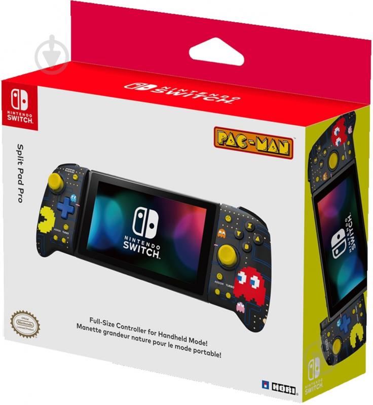 Контроллер беспроводной HORI Split Pad Pro (Pac-Man) для Nintendo Switch, Black - фото 7 Контроллер беспроводной HORI Split Pad Pro (Pac-Man) для Nintendo Switch, Black - фото 7