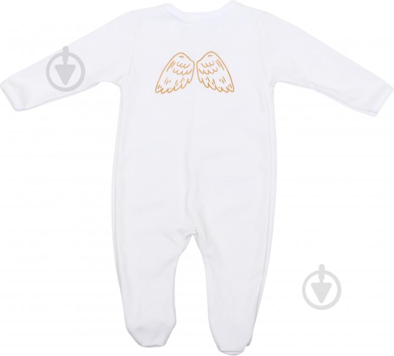 Комбінезон унісекс Bambinelli Янголятко р.68 білий 0209 - фото 4 Комбінезон унісекс Bambinelli Янголятко р.68 білий 0209 - фото 4