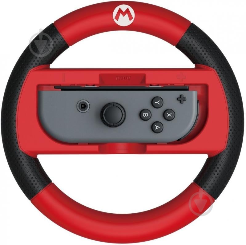 Игровой руль HORI Steering Wheel Deluxe Mario Kart 8 Mario для Nintendo Switch - фото 1