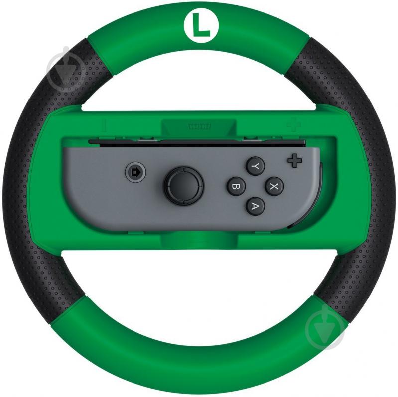 Игровой руль HORI Steering Wheel Deluxe Mario Kart 8 Luigi для Nintendo Switch