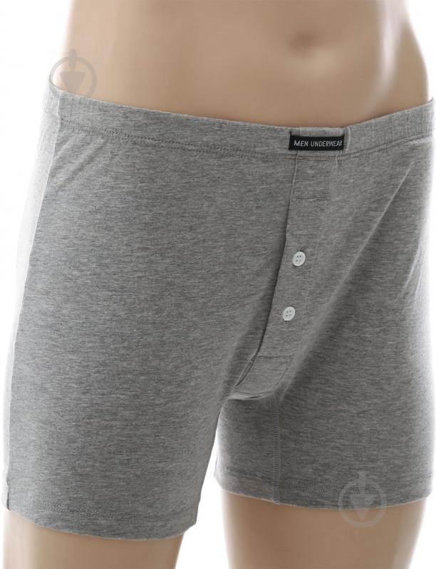 Трусы мужские Underwear MU-008 L grey серый - фото 1