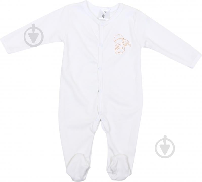 Комбінезон унісекс Bambinelli Янголятко р.56 білий 0209 - фото 1 Комбінезон унісекс Bambinelli Янголятко р.56 білий 0209 - фото 1