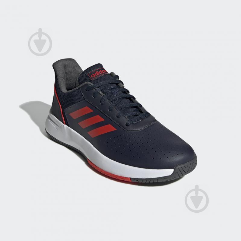 Кроссовки мужские Adidas COURTSMASH EE7610 р.45 1/3 темно-синие - фото 4